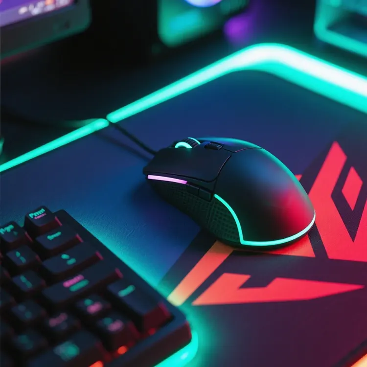 RGB Light Esportsゲームマウスパッド